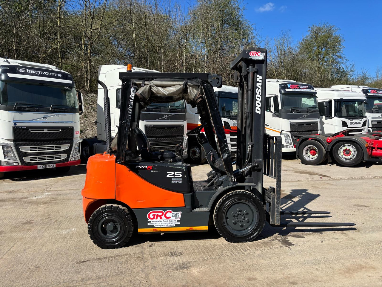 Дизельный погрузчик 2012 DOOSAN D25S-5 Forklift: фото 6