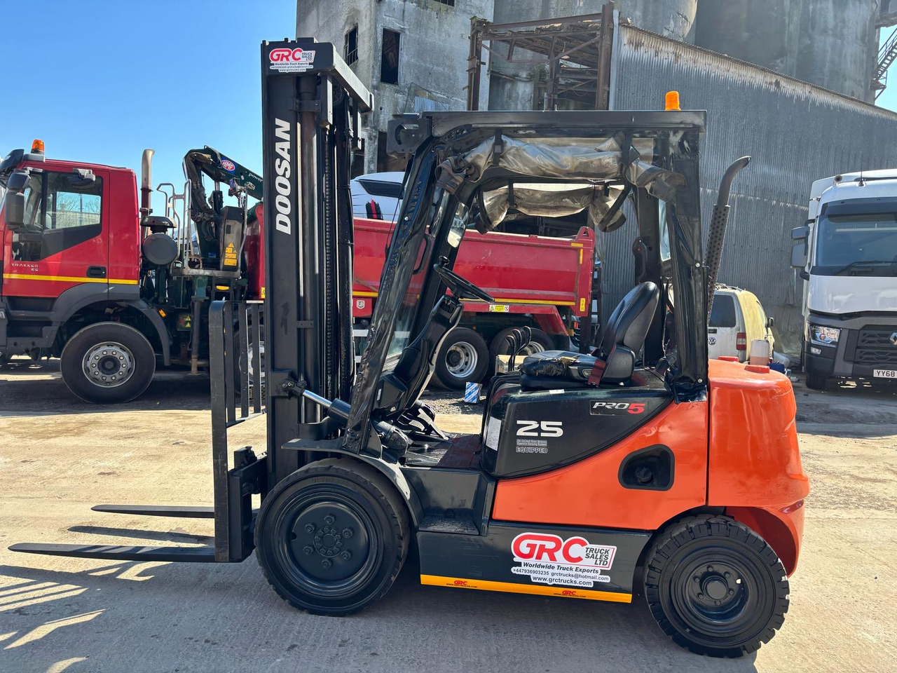 Дизельный погрузчик 2012 DOOSAN D25S-5 Forklift: фото 8