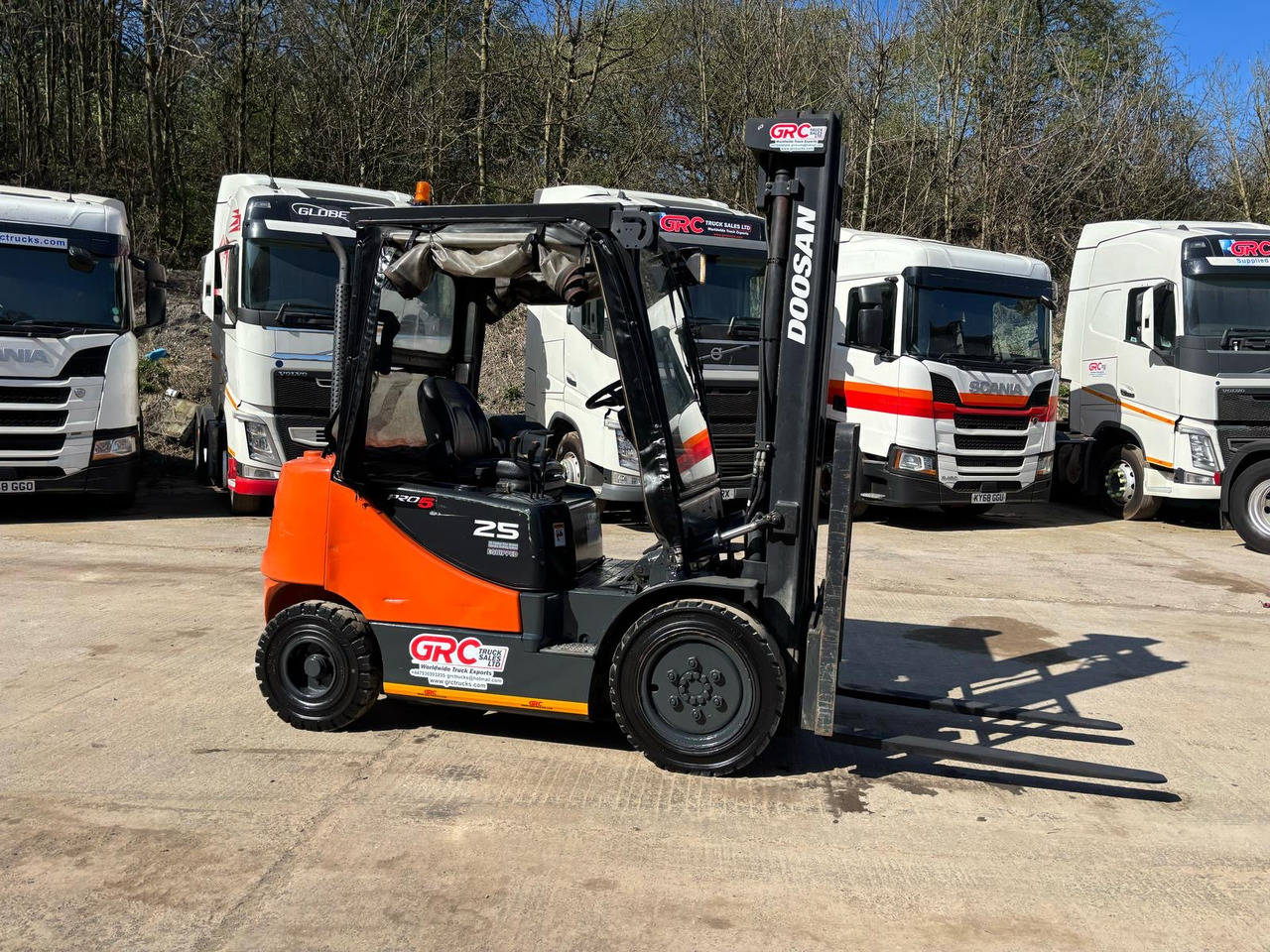 Дизельный погрузчик 2012 DOOSAN D25S-5 Forklift: фото 9