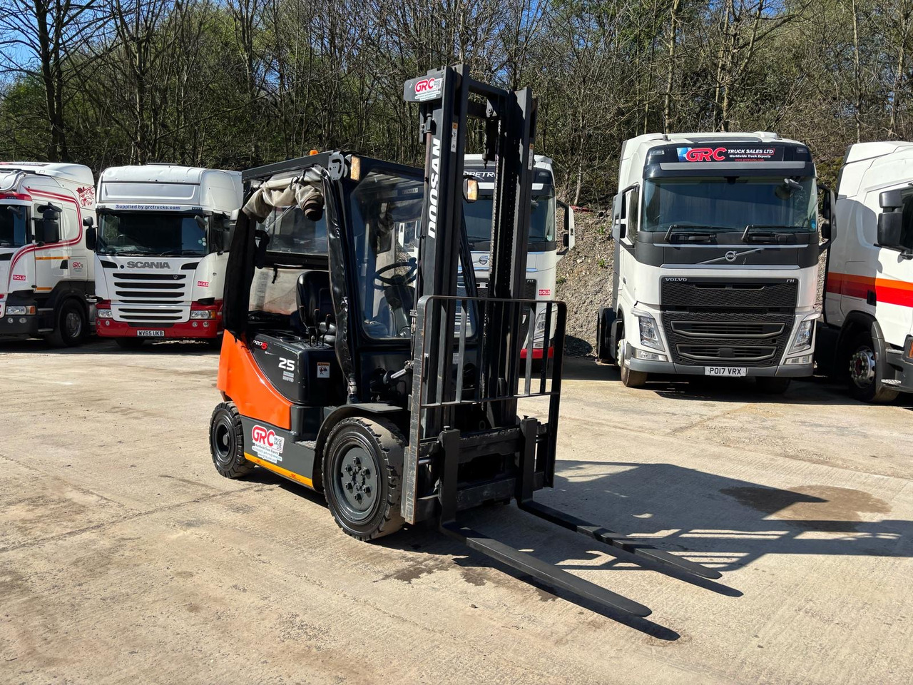 Дизельный погрузчик 2012 DOOSAN D25S-5 Forklift: фото 7