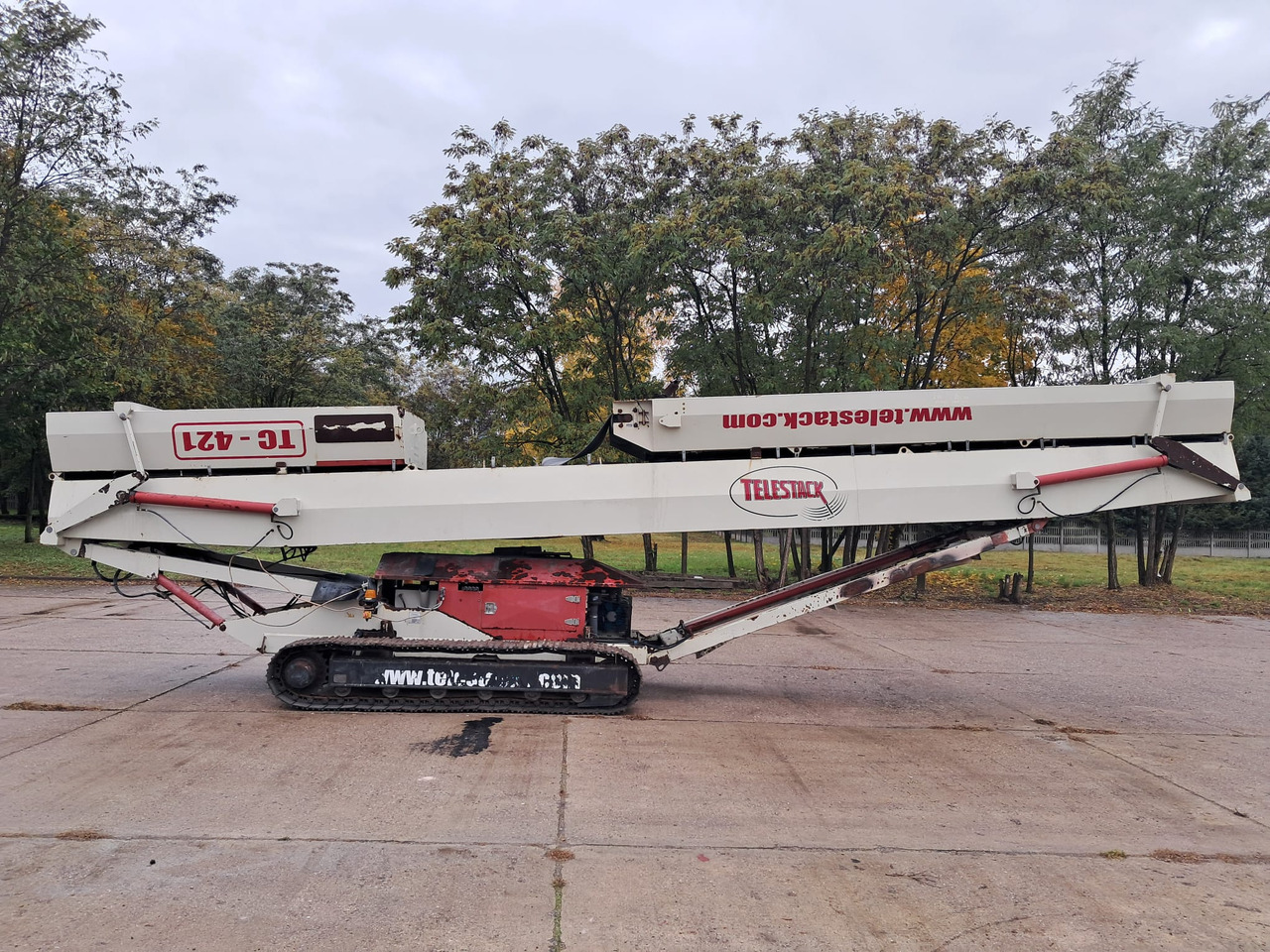 Telestack TC 421 - Ленточный конвейер: фото 1 Telestack TC 421 - Ленточный конвейер: фото 1