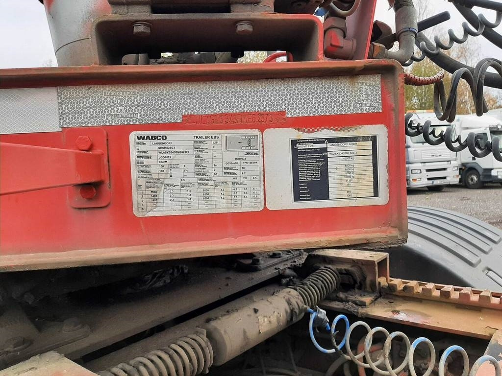 Langendorf SKS-HS 25/33 - Самосвальный полуприцеп: фото 3 Langendorf SKS-HS 25/33 - Самосвальный полуприцеп: фото 3