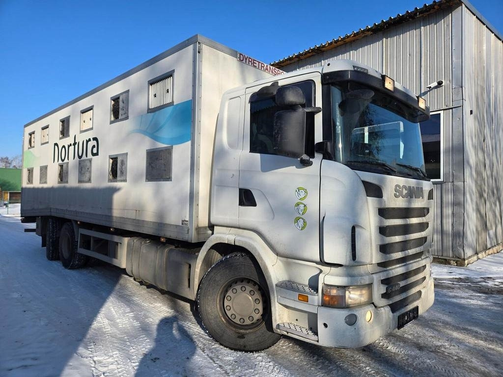 Scania G440 - Грузовик для перевозки животных: фото 4 Scania G440 - Грузовик для перевозки животных: фото 4
