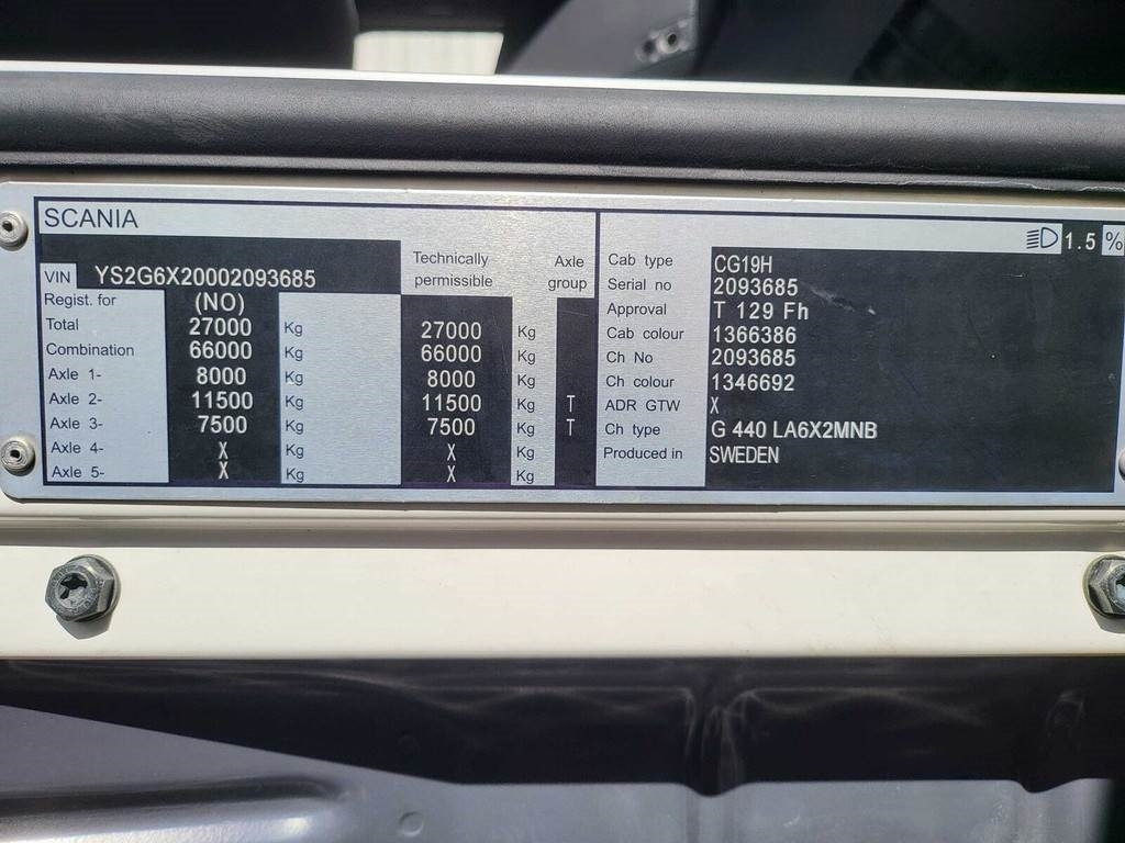 Scania G440 6X2  лизинг Scania G440 6X2: фото 15