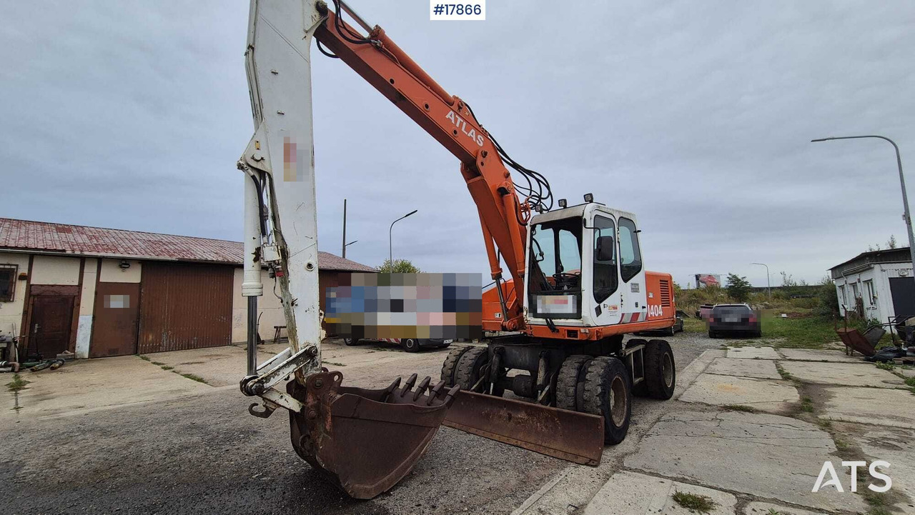 1995 Atlas 1404 - Колёсный экскаватор: фото 5 1995 Atlas 1404 - Колёсный экскаватор: фото 5