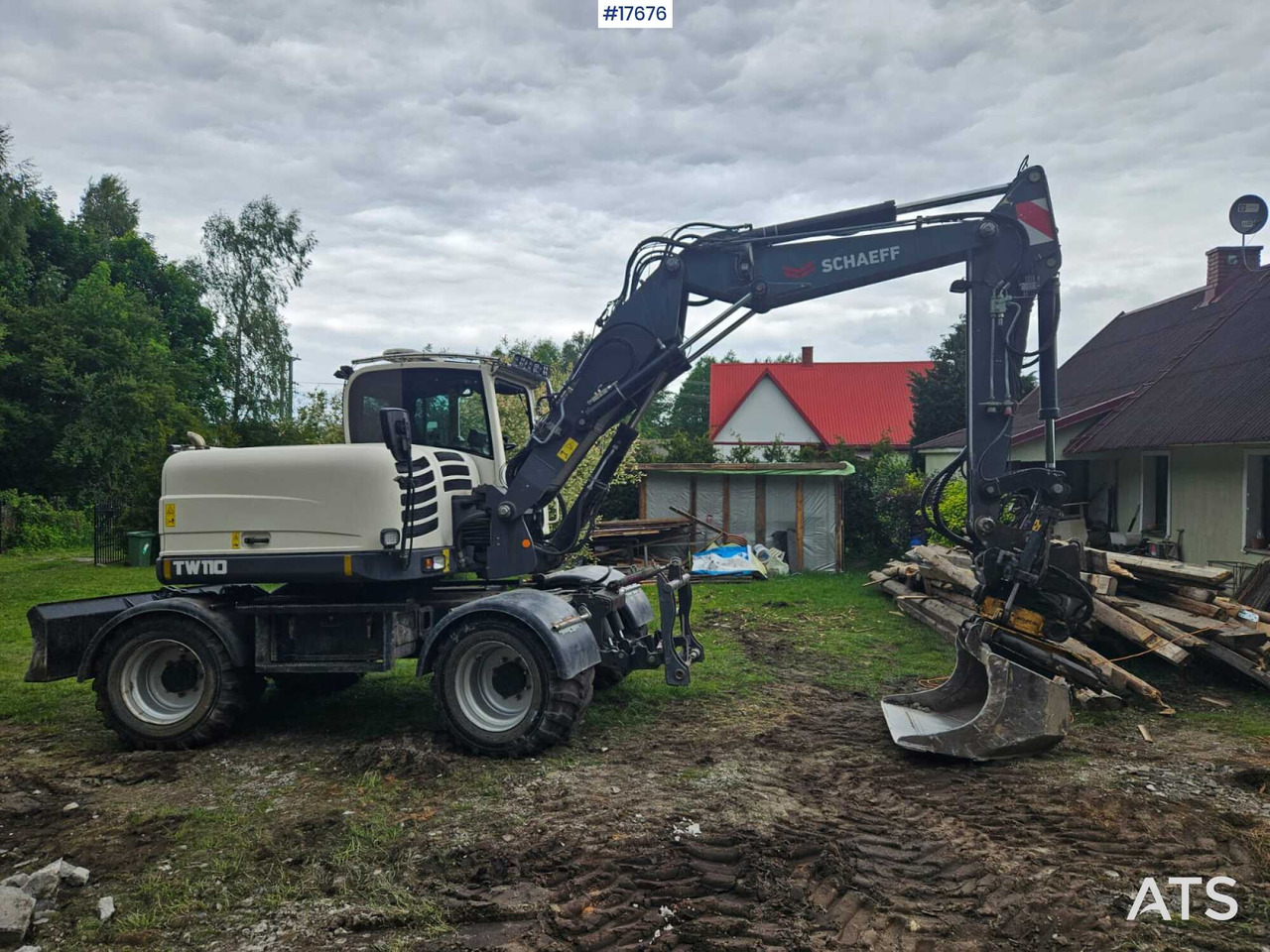2017 Schaeff TW 110 - Колёсный экскаватор: фото 1 2017 Schaeff TW 110 - Колёсный экскаватор: фото 1