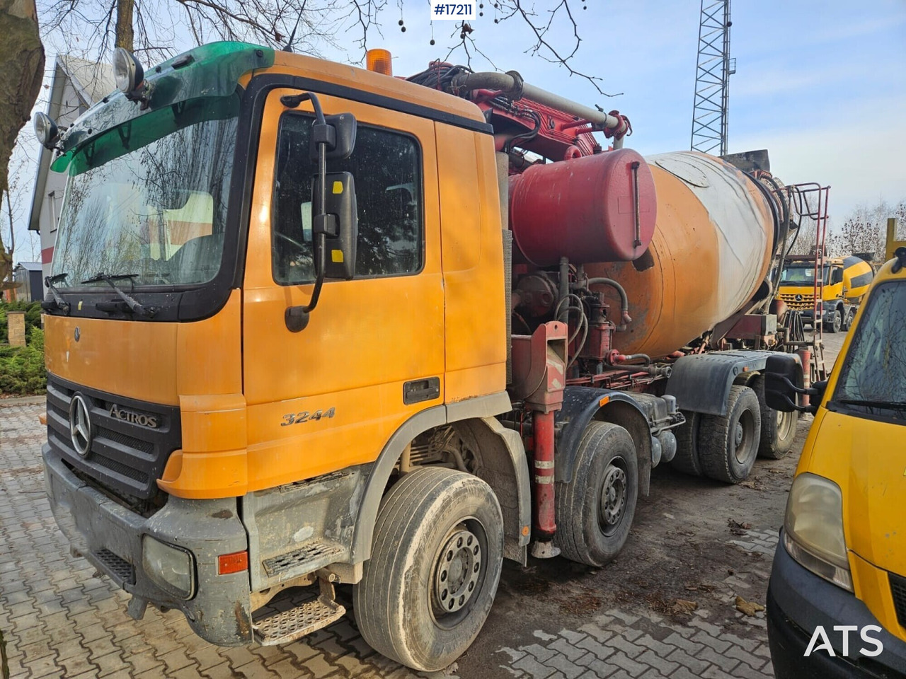 Concrete pump CIFA - Mercedes-Benz Actros 3244 (2005) - Автобетононасос: фото 4 Concrete pump CIFA - Mercedes-Benz Actros 3244 (2005) - Автобетононасос: фото 4
