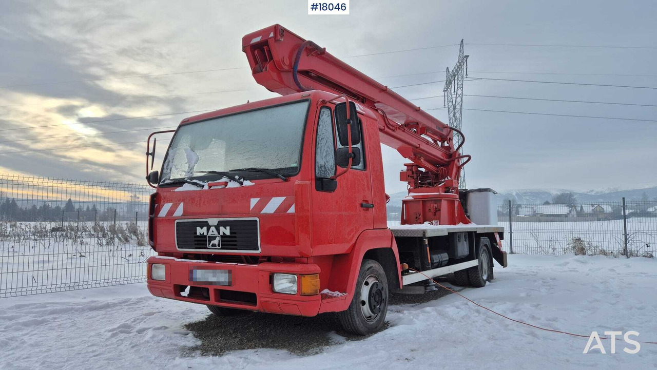 Lift MAN SD202 (1998) - WUMAG WN150 - Грузовик с подъемником: фото 1 Lift MAN SD202 (1998) - WUMAG WN150 - Грузовик с подъемником: фото 1