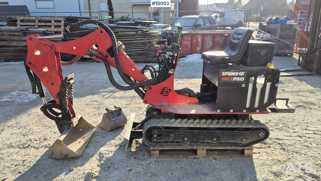 Springer Max Pro-E Electric Mini Excavator (2020) - Мини-экскаватор: фото 5 Springer Max Pro-E Electric Mini Excavator (2020) - Мини-экскаватор: фото 5