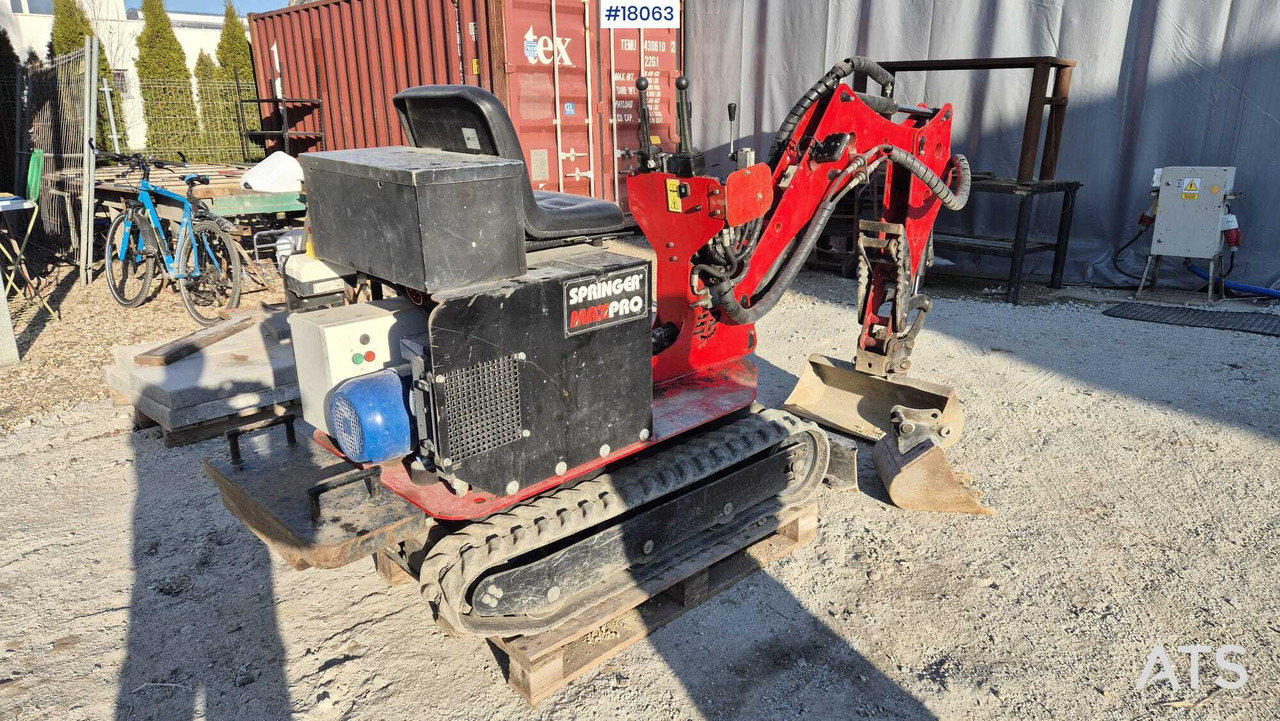 Springer Max Pro-E Electric Mini Excavator (2020) - Мини-экскаватор: фото 4 Springer Max Pro-E Electric Mini Excavator (2020) - Мини-экскаватор: фото 4