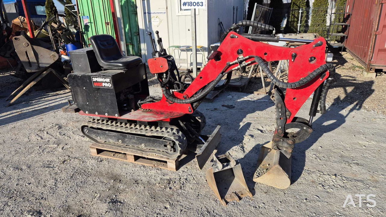 Springer Max Pro-E Electric Mini Excavator (2020) - Мини-экскаватор: фото 2 Springer Max Pro-E Electric Mini Excavator (2020) - Мини-экскаватор: фото 2