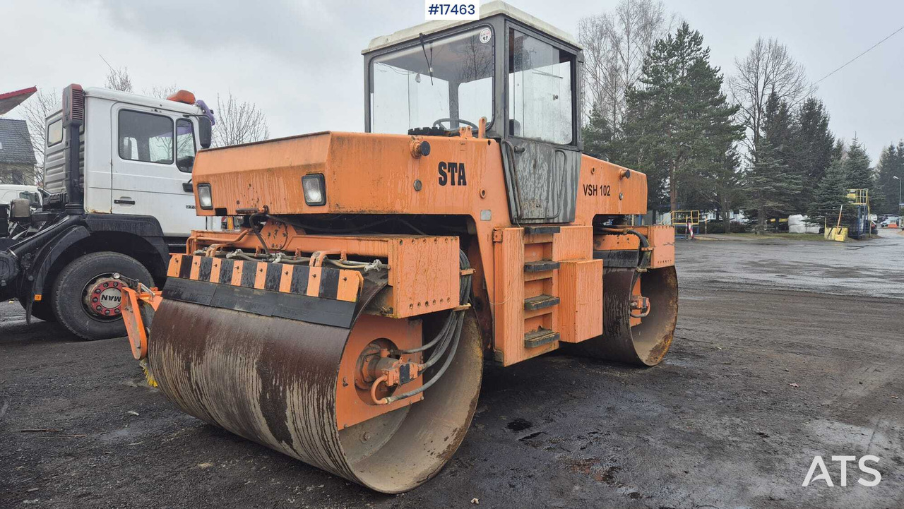 Tandem vibratory roller STAVOSTROJ VSH 102 (1997) - Дорожный каток: фото 1 Tandem vibratory roller STAVOSTROJ VSH 102 (1997) - Дорожный каток: фото 1