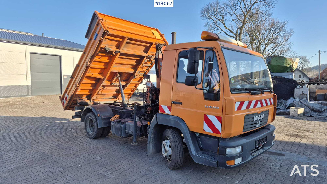 Tipper MAN LE 8.140 4x2 HDS ATLAS TEREX (2003) - Самосвал: фото 1 Tipper MAN LE 8.140 4x2 HDS ATLAS TEREX (2003) - Самосвал: фото 1