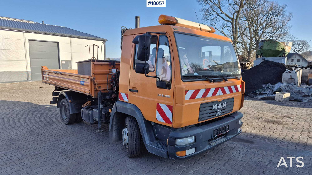 Tipper MAN LE 8.140 4x2 HDS ATLAS TEREX (2003) - Самосвал: фото 2 Tipper MAN LE 8.140 4x2 HDS ATLAS TEREX (2003) - Самосвал: фото 2
