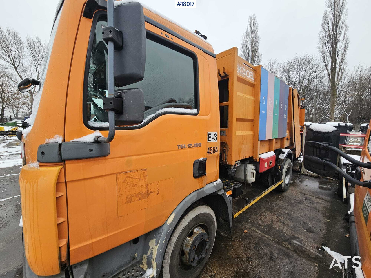 Truck MAN TGA 12.180 (2007) with EKOCEL mini garbage truck body - Мусоровоз: фото 5 Truck MAN TGA 12.180 (2007) with EKOCEL mini garbage truck body - Мусоровоз: фото 5