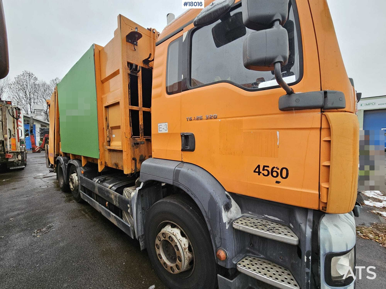Truck MAN TGA 26.320 (2007) with EKOCEL MEDIUM XL garbage truck body. - Мусоровоз: фото 4 Truck MAN TGA 26.320 (2007) with EKOCEL MEDIUM XL garbage truck body. - Мусоровоз: фото 4