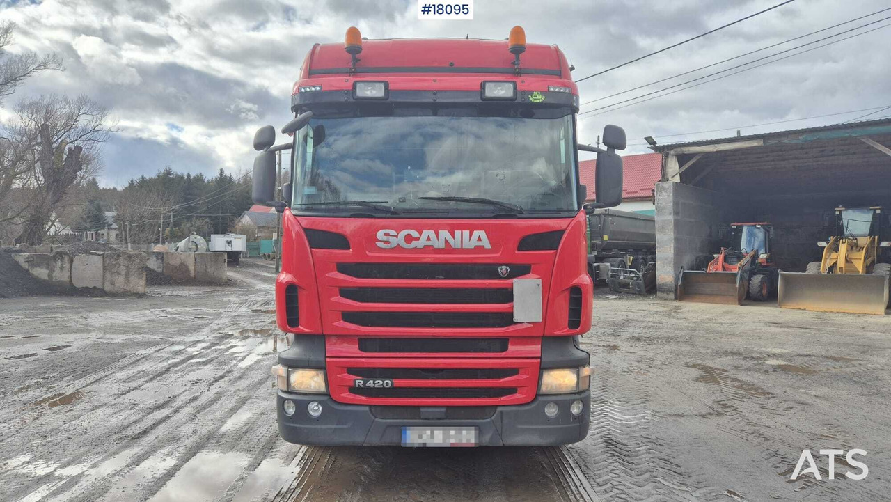 SCANIA R420 tractor unit (2012) hydraulics for tipping - Тягач: фото 2 SCANIA R420 tractor unit (2012) hydraulics for tipping - Тягач: фото 2