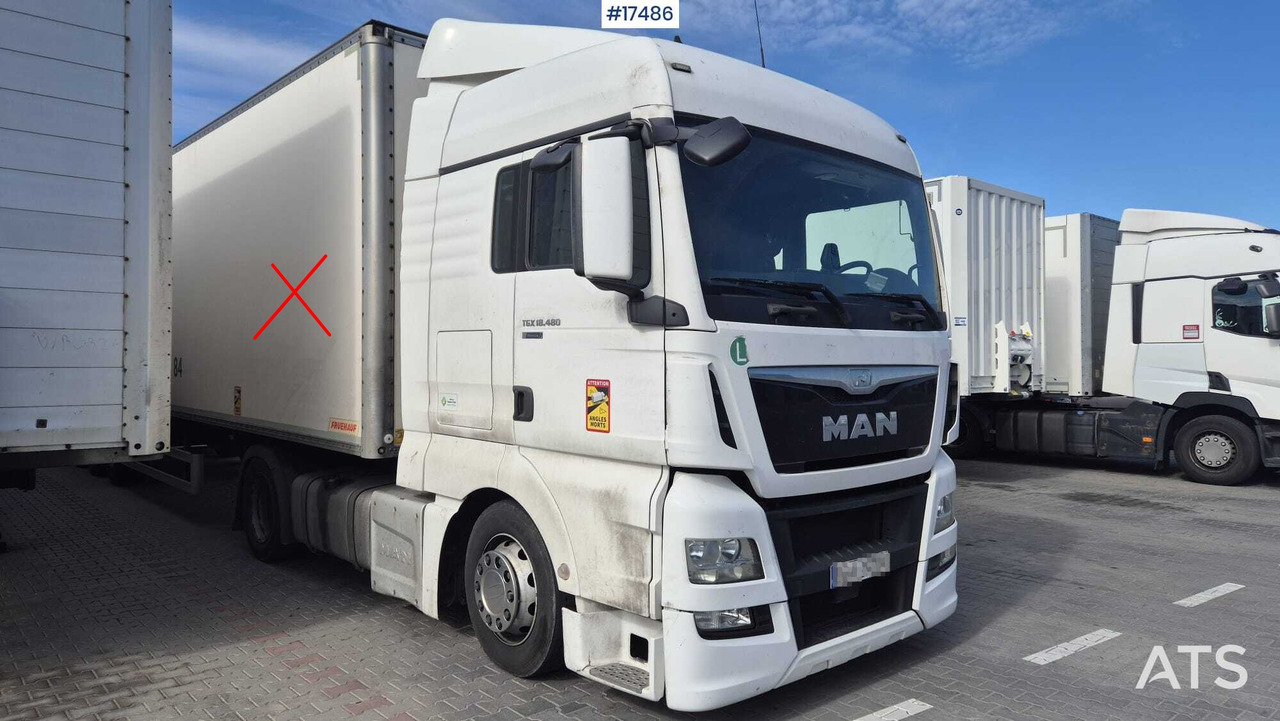 Truck tractor MAN TGX 18.480 EfficientLine (2016) - Тягач: фото 3 Truck tractor MAN TGX 18.480 EfficientLine (2016) - Тягач: фото 3