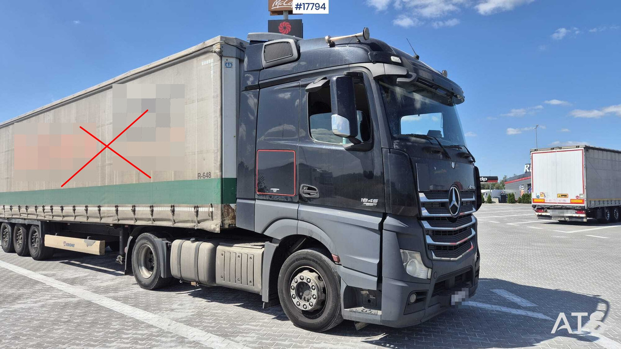 Truck tractor MERCEDES-BENZ ACTROS 1845 (2012) - Тягач: фото 1 Truck tractor MERCEDES-BENZ ACTROS 1845 (2012) - Тягач: фото 1