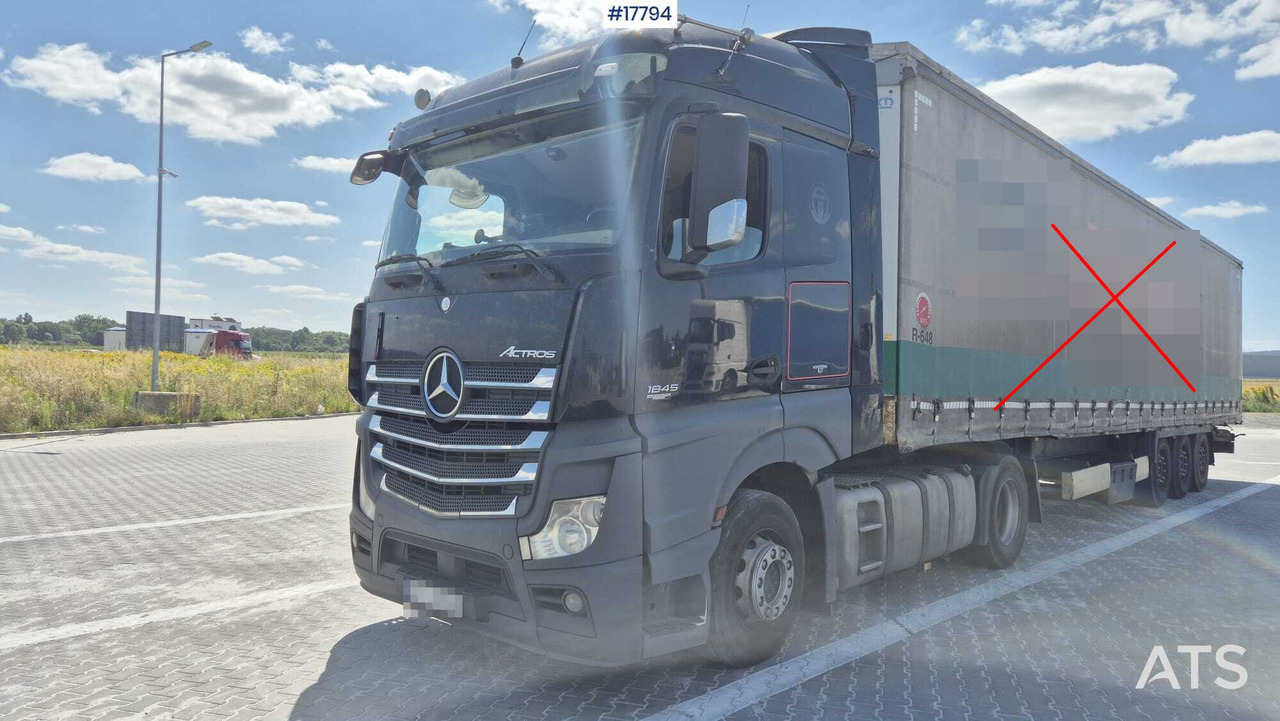 Truck tractor MERCEDES-BENZ ACTROS 1845 (2012) - Тягач: фото 2 Truck tractor MERCEDES-BENZ ACTROS 1845 (2012) - Тягач: фото 2