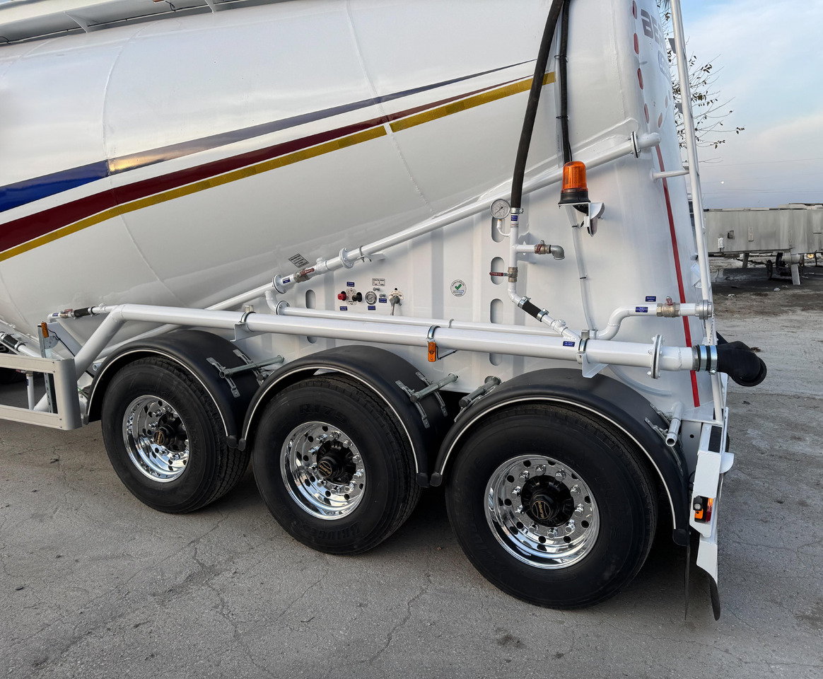 THOR THR-CB-3-36-E - Полуприцеп цистерна для сыпучих грузов: фото 3 THOR THR-CB-3-36-E - Полуприцеп цистерна для сыпучих грузов: фото 3