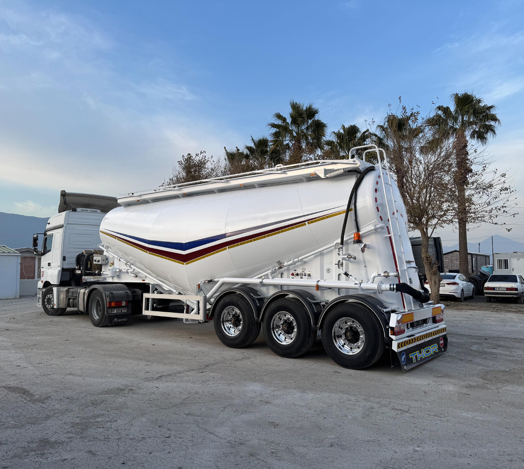 THOR THR-CB-3-36-E - Полуприцеп цистерна для сыпучих грузов: фото 4 THOR THR-CB-3-36-E - Полуприцеп цистерна для сыпучих грузов: фото 4