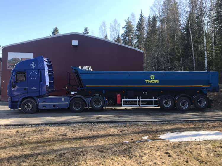 THOR THR-TP-35 - Самосвальный полуприцеп: фото 1 THOR THR-TP-35 - Самосвальный полуприцеп: фото 1