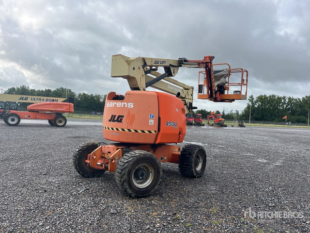 2008 JLG 450AJ 4WD Diesel Articulating Boom Lift - Коленчатый подъемник: фото 2 2008 JLG 450AJ 4WD Diesel Articulating Boom Lift - Коленчатый подъемник: фото 2