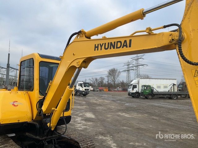 2011 Hyundai R55-7 Mini Excavator: <6.6t - Мини-экскаватор: фото 4 2011 Hyundai R55-7 Mini Excavator: <6.6t - Мини-экскаватор: фото 4