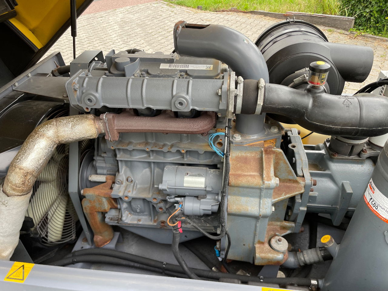 Воздушный компрессор Atlas Copco Xas77: фото 8