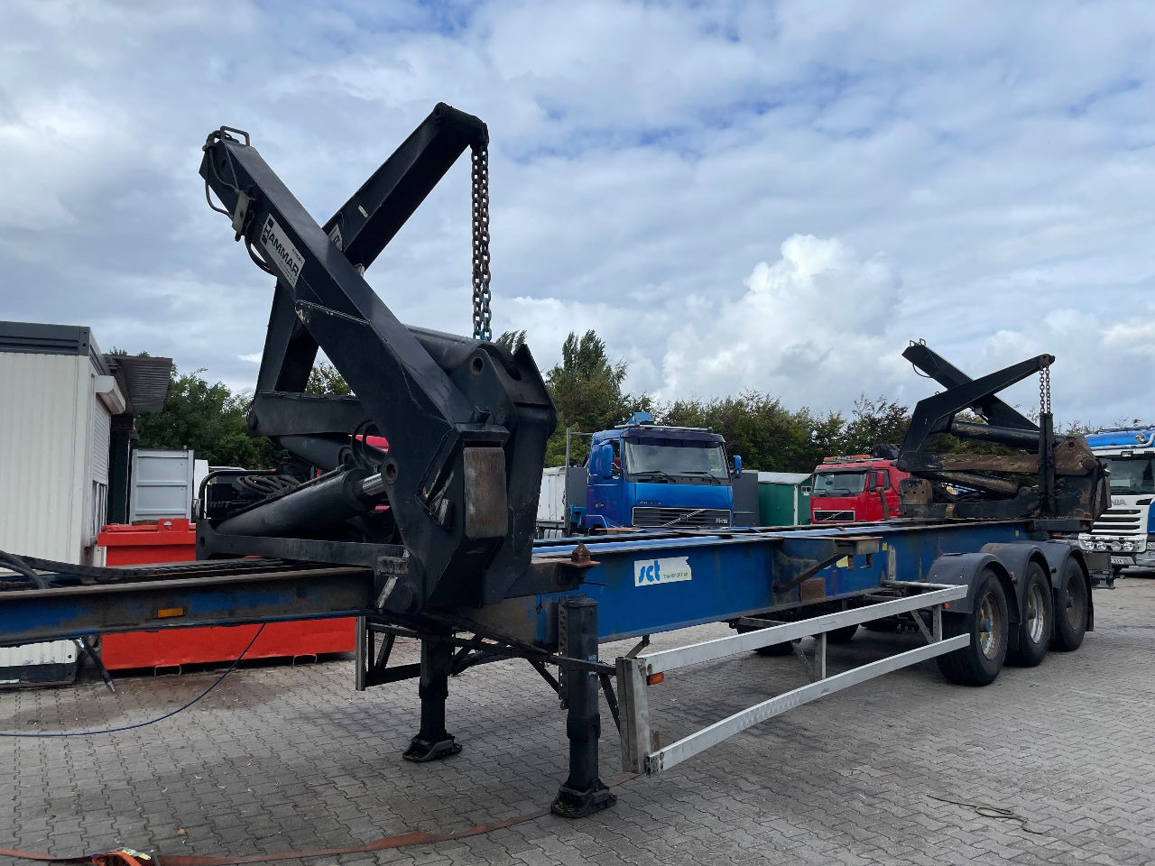 Hammar 151 HS side loader - Полуприцеп-контейнеровоз/ Сменный кузов: фото 1 Hammar 151 HS side loader - Полуприцеп-контейнеровоз/ Сменный кузов: фото 1