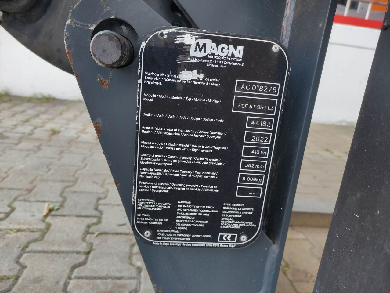 Magni FCF6TSHI 1.3 - Вилы: фото 5 Magni FCF6TSHI 1.3 - Вилы: фото 5