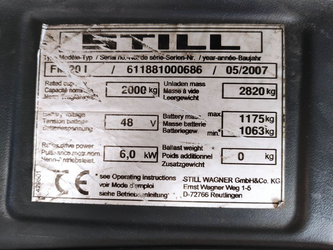 Ричтрак Still FM20: фото 7