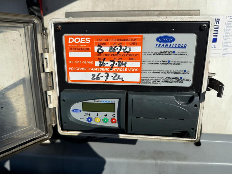 Полуприцеп-рефрижератор Kögel SVA 24 STANDARD NL FRIGO TRAILER, APK 13-11-2025, CARRIER.: фото 14