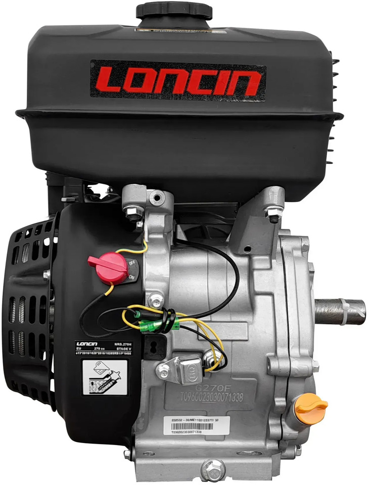 Silnik benzynowy Loncin G270F 9 KM Wał 25 mm - Двигатель: фото 2 Silnik benzynowy Loncin G270F 9 KM Wał 25 mm - Двигатель: фото 2