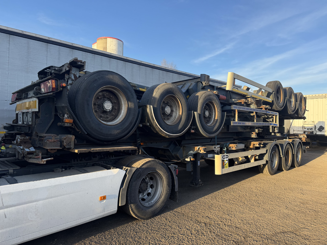 VAN HOOL Porte container - Полуприцеп-контейнеровоз/ Сменный кузов: фото 3 VAN HOOL Porte container - Полуприцеп-контейнеровоз/ Сменный кузов: фото 3