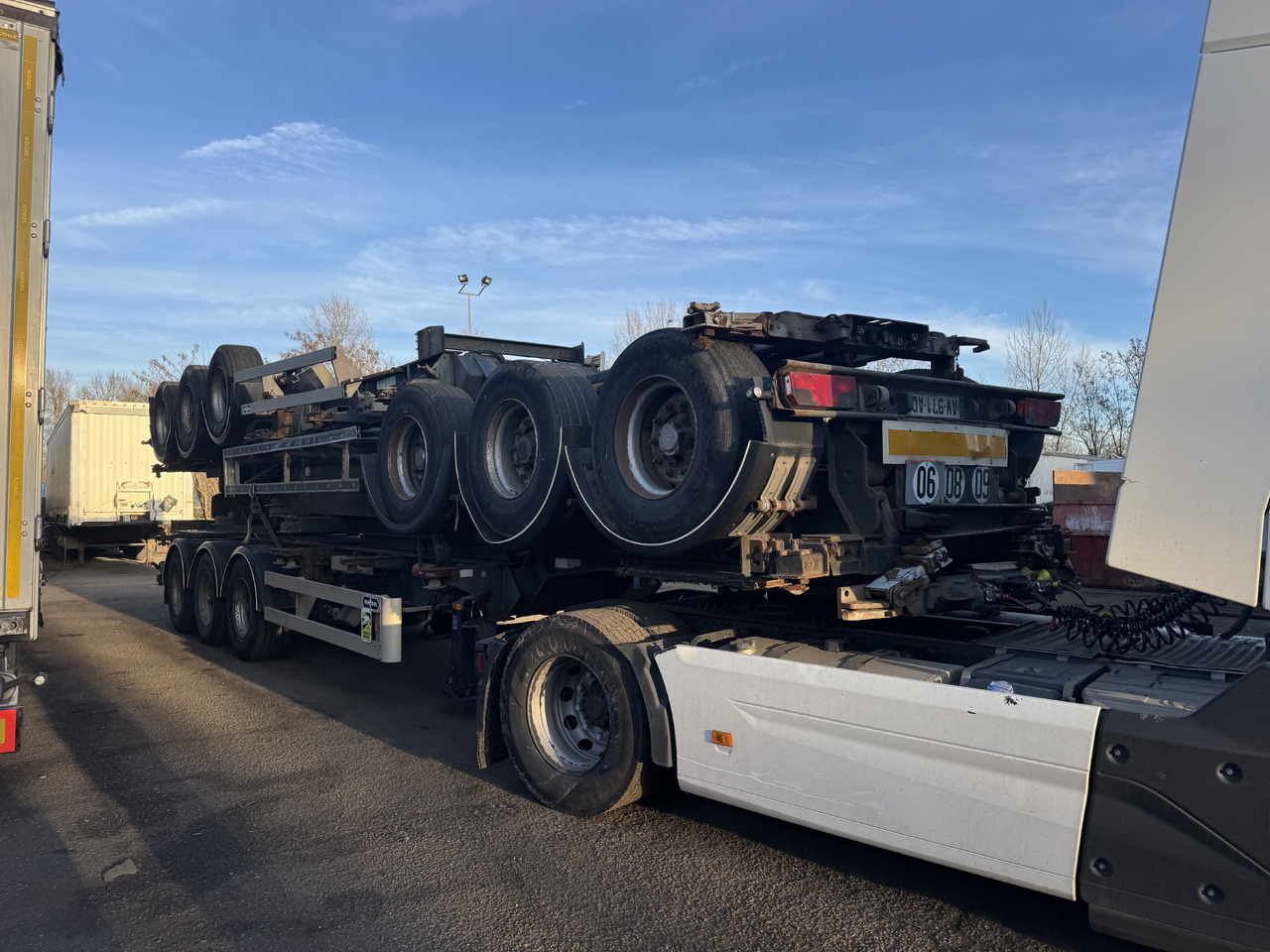 VAN HOOL Porte container - Полуприцеп-контейнеровоз/ Сменный кузов: фото 4 VAN HOOL Porte container - Полуприцеп-контейнеровоз/ Сменный кузов: фото 4