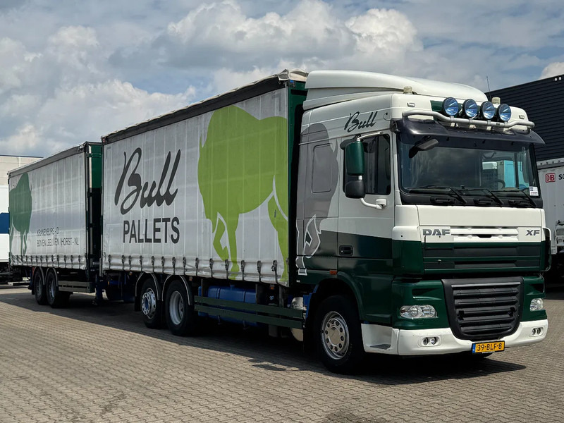 DAF XF 105 460 6x2*4 FAN Schuifzeilen Combi Doorlaadsysteem - Тентованный грузовик: фото 3 DAF XF 105 460 6x2*4 FAN Schuifzeilen Combi Doorlaadsysteem - Тентованный грузовик: фото 3