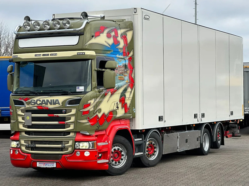 Scania R580 V8 8x2*6 Ekeri Full Side Opening / Retarder / 605 Tkm / Full Air - Грузовик с закрытым кузовом: фото 1 Scania R580 V8 8x2*6 Ekeri Full Side Opening / Retarder / 605 Tkm / Full Air - Грузовик с закрытым кузовом: фото 1