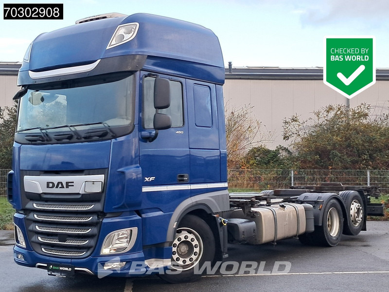 DAF XF 480 6X2 BDF Retarder SSC Lift+Steering Axle Automatic Euro 6 - Грузовик-контейнеровоз/ Сменный кузов: фото 1 DAF XF 480 6X2 BDF Retarder SSC Lift+Steering Axle Automatic Euro 6 - Грузовик-контейнеровоз/ Сменный кузов: фото 1