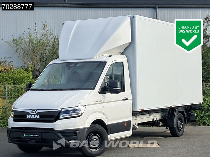 MAN TGE 3.180 Neu! Automatik 2025 Facelift Koffer Ladebordwand Navi Klima Tempomat LED Euro6 21m3 A/C Cruise control - Малотоннажный фургон: фото 1 MAN TGE 3.180 Neu! Automatik 2025 Facelift Koffer Ladebordwand Navi Klima Tempomat LED Euro6 21m3 A/C Cruise control - Малотоннажный фургон: фото 1