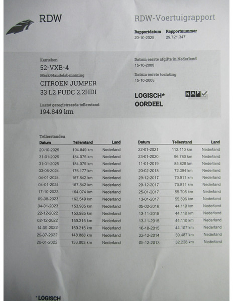 Малотоннажный бортовой грузовик, Грузопассажирский фургон Citroën Jumper 33 L2 2.2HDI 120 DOKA Dubbelcabine PickUp Openlaadbak: фото 11 Малотоннажный бортовой грузовик, Грузопассажирский фургон Citroën Jumper 33 L2 2.2HDI 120 DOKA Dubbelcabine PickUp Openlaadbak: фото 11