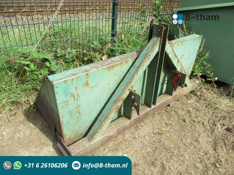 Grondbakje tbv Trekker 3-PT hef Kantelbaar - Ковш для погрузчика: фото 1 Grondbakje tbv Trekker 3-PT hef Kantelbaar - Ковш для погрузчика: фото 1