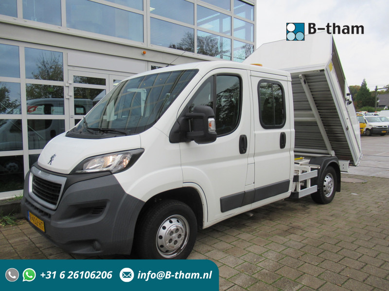 Peugeot Boxer 335 2.0 HDI 96KW L2 DOKA Dubbelcabine Kipper Veegvuil Tipper - Малотоннажный самосвал, Грузопассажирский фургон: фото 1 Peugeot Boxer 335 2.0 HDI 96KW L2 DOKA Dubbelcabine Kipper Veegvuil Tipper - Малотоннажный самосвал, Грузопассажирский фургон: фото 1