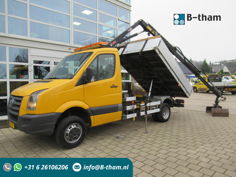 Volkswagen Crafter 50 2.5TDI 80KW HIAB 033 B-2 + Kipper Tipper - Самосвал, Автоманипулятор: фото 1 Volkswagen Crafter 50 2.5TDI 80KW HIAB 033 B-2 + Kipper Tipper - Самосвал, Автоманипулятор: фото 1
