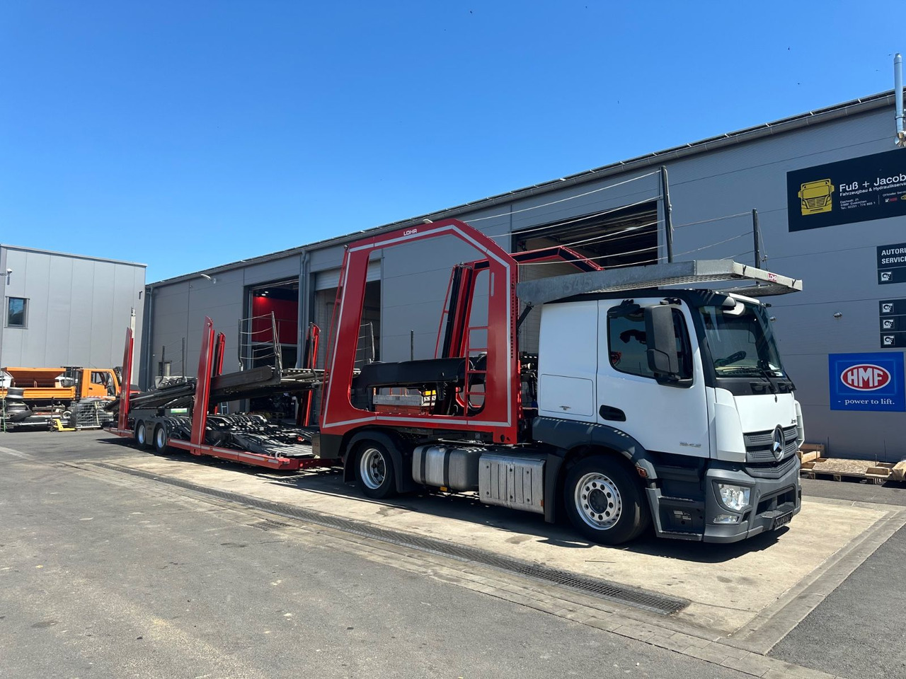 Mercedes-Benz Actros 1843 Eurolohr Lohr VDI 2700 - Автовоз: фото 1 Mercedes-Benz Actros 1843 Eurolohr Lohr VDI 2700 - Автовоз: фото 1