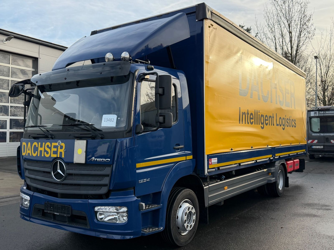 Mercedes-Benz Atego 1224 Edscha, Plane, Lbw, Ahk, Klima, Autom - Тентованный грузовик: фото 2 Mercedes-Benz Atego 1224 Edscha, Plane, Lbw, Ahk, Klima, Autom - Тентованный грузовик: фото 2