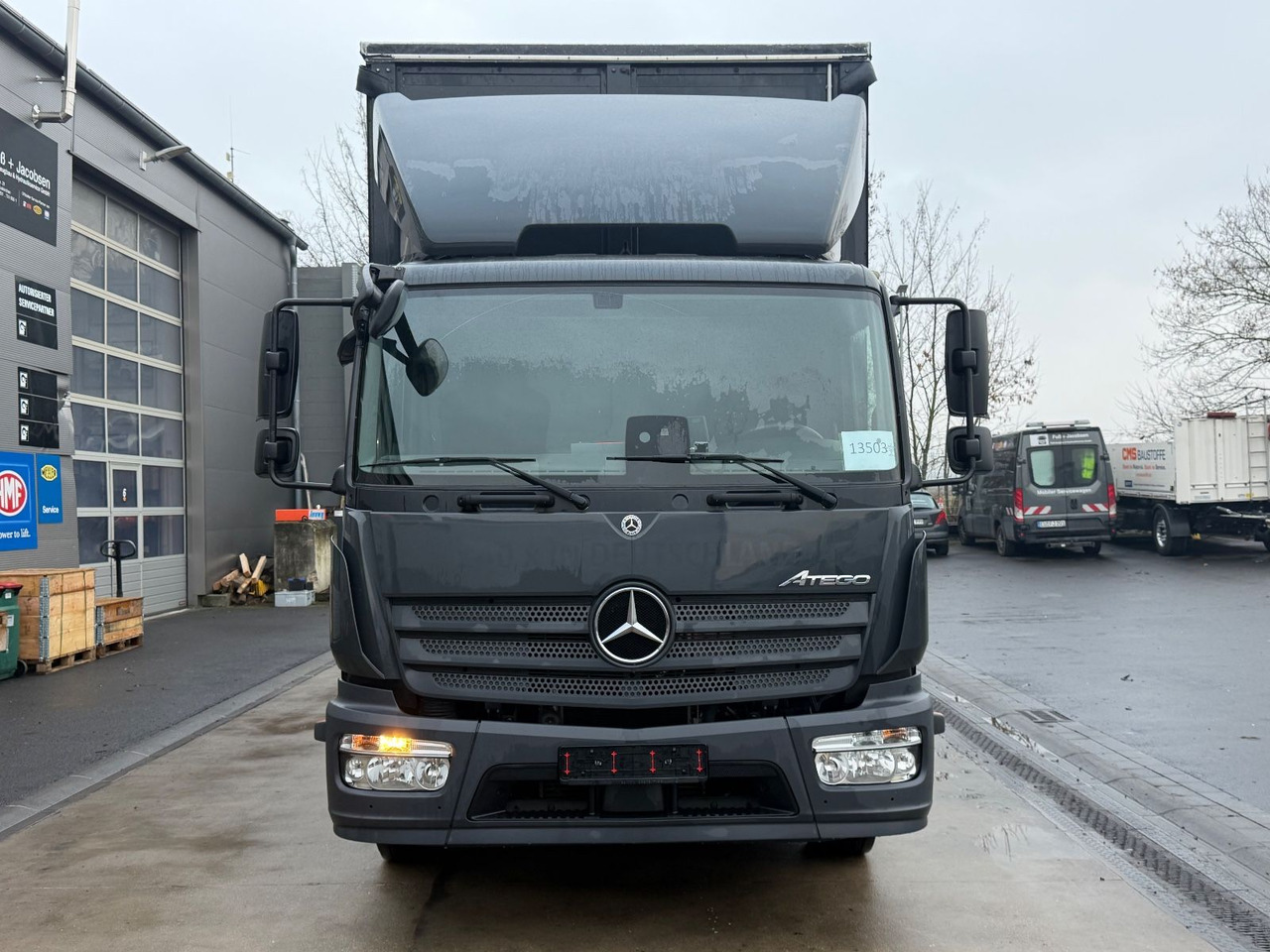 Mercedes-Benz Atego 1530 Pritsche/Plane, Palfinger Lbw, Edscha - Тентованный грузовик: фото 2 Mercedes-Benz Atego 1530 Pritsche/Plane, Palfinger Lbw, Edscha - Тентованный грузовик: фото 2