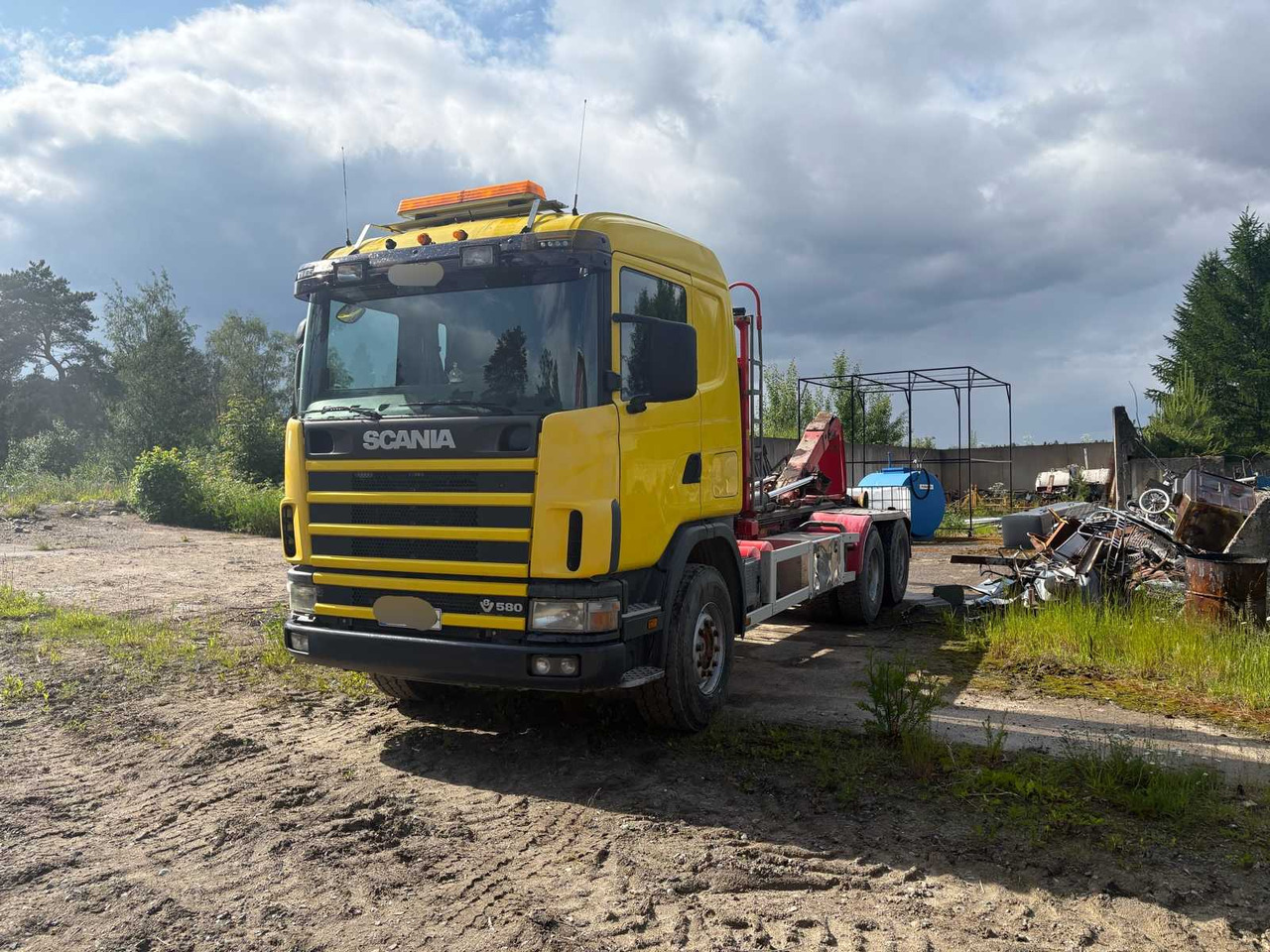Hook truck Scania 15.6 - Крюковой мультилифт: фото 1 Hook truck Scania 15.6 - Крюковой мультилифт: фото 1