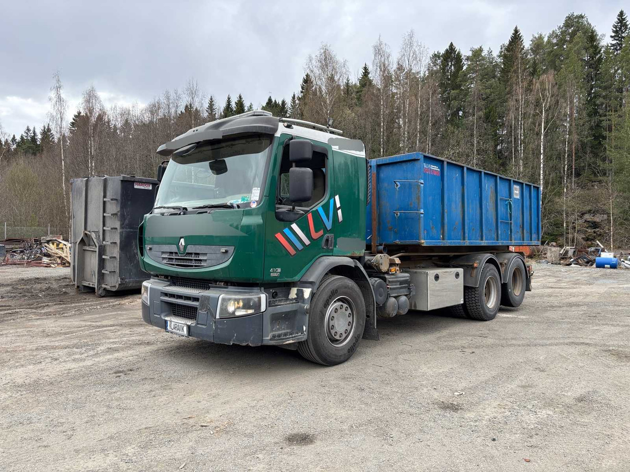 Renault Premium 24C truck - Грузовик-контейнеровоз/ Сменный кузов: фото 1 Renault Premium 24C truck - Грузовик-контейнеровоз/ Сменный кузов: фото 1